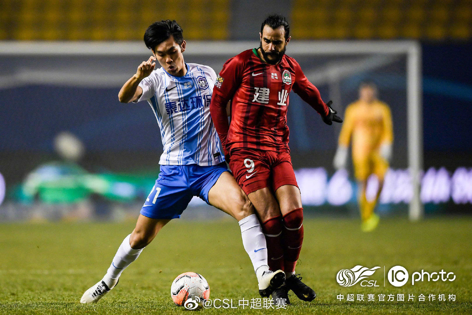 河南建业主场告捷击败天津泰达